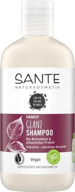 Sante FAMILY Glanz Shampoo Bio-Birkenblatt & Pflanzliches Protein
