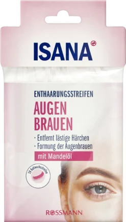 Augenbrauen Enthaarungsstreifen