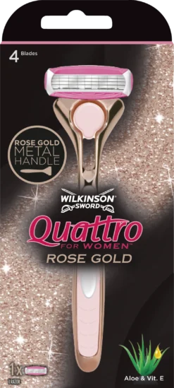 Quattro Für Damen Rasierer Rose Gold