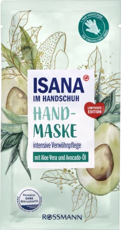 Handschuhmaske Mit Aloe Vera Und Avocadoöl
