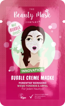 Bubble Creme Maske Porentief Reinigend
