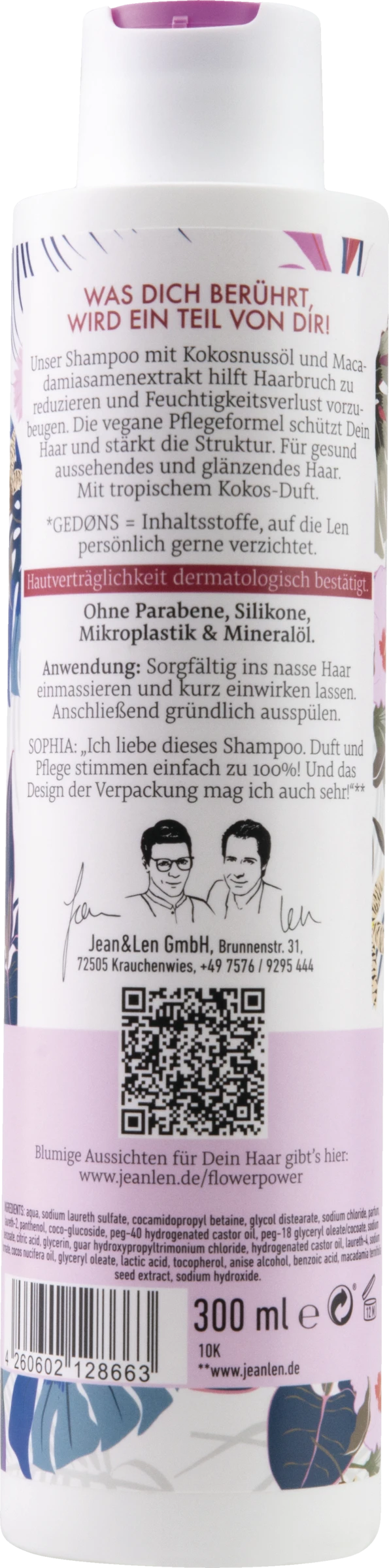 Repair Shampoo Kokos & Macadamia 2 Repair Shampoo Kokos & Macadamia – Bild 2