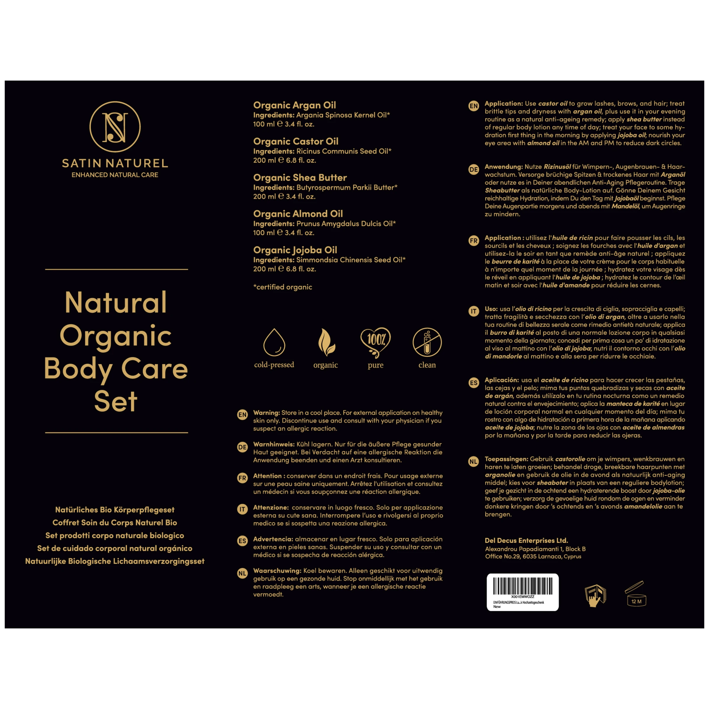 Natürliches Bio Körperpflegeset XXL 2 Natürliches Bio Körperpflegeset XXL - Image 2