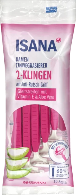 Damen Einwegrasierer 2-Klingen