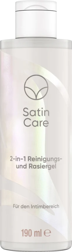 Satin Care 2in1 Reinigungs- & Rasiergel Für Den Intimbereich