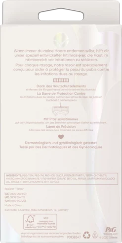 Satin Care Rasierer Für Den Intimbereich -NIVEA Shop MAM 8457879 SHOP IMAGE 1.4