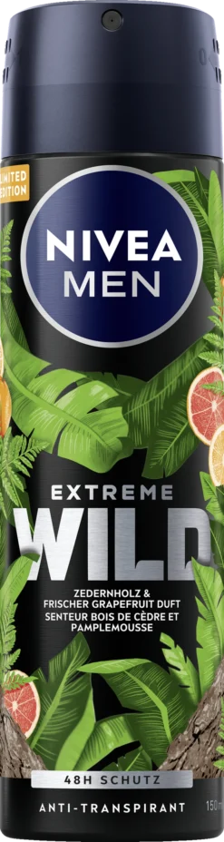 Anti-Transpirant Spray Extreme Wild Zedernholz