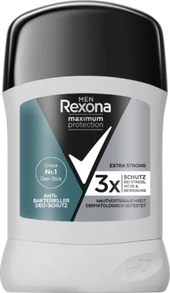 Maximum Protection Anti-Transpirant Stick Antibakterieller Deo-Schutz
