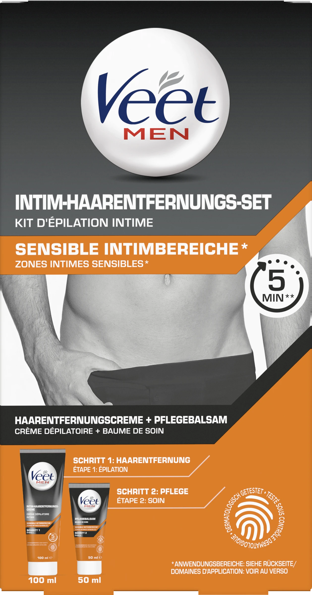 Intim Haarentfernungs-Set Für Männer 1 Intim Haarentfernungs-Set Für Männer