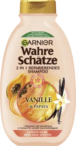 2in1 Reparierendes Shampoo Vanille & Papaya
