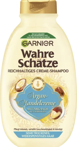 Reichhaltiges Creme-Shampoo Argan-Mandelcreme